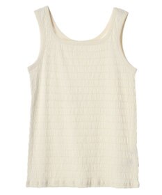 earth music&ecology シャーリングタンクトップ