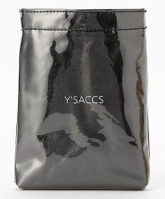 Y'SACCS PVCメタリックショルダーバッグ