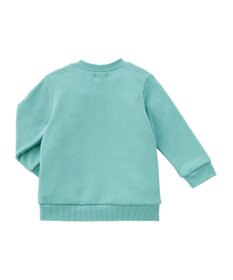 MIKI HOUSE HOT BISCUITS 【70-120cm】【Everyday Series】ワンポイント くすみカラー裏毛パイルトレーナー