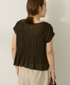 AMERICAN HOLIC 【前後2WAY】フロントリボンブラウス