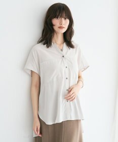 YECCA VECCA 【セットアップ可能】ポケットスキッパーシャツ
