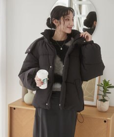 WEGO 【2WAYフード取り外し可能/あったかい】２WAYパディングブルゾン