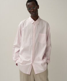 ATON GIZA BROAD | ウォッシュドシャツ - UNISEX