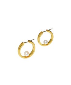 susui 【pearl doughnut】フープピアス (YGMRR)_両耳