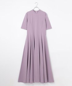 #Newans 【ANSWER for シティライフ】乾燥機対応！フィット&フレアロングワンピース