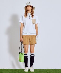 PW CIRCULUS 【手洗い洗濯可 / NEWシーズン素材 / ストレッチ】【WOMEN】コーデュロイショーツ ゴルフウェア レディース