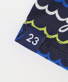 23区GOLF 【MEN】【吸水速乾・UVケア】ウェーブロゴプリント 半袖シャツ