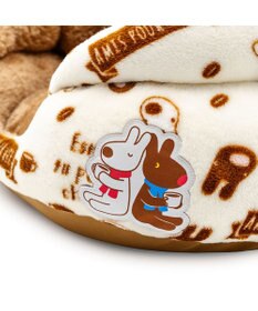 PET PARADISE リサとガスパール 遠赤外線 つぼ型ボア カドラー