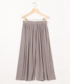 組曲 L 【WEB限定】シアープリーツライクシフォン パンツ