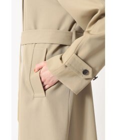 DAKS タータンチェックライニング ドルマンコート