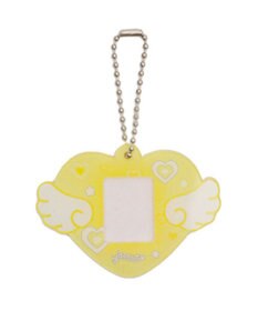 WEGO 【痛バ＆推し活グッズ】ハートエンジェルIDフォトケースキーホルダー