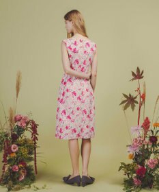 TOCCA 【洗える・消臭】SCARLET MALLOW ドレス