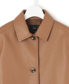 23区 L ラムレザー ステンカラー ジャケット