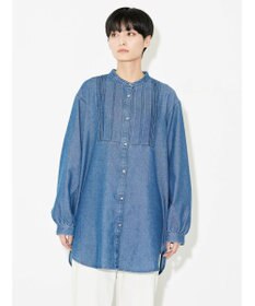 AMERICAN HOLIC デニムブザムバックボタンチュニック