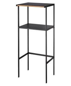 tower ゴミ箱上ラック タワー ブラック