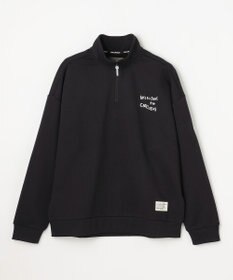 PW CIRCULUS 【MEN】ハーフジップ 裏毛スウェットトップス ゴルフ