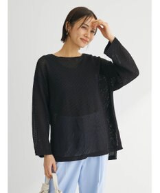 Green Parks メッシュニットプルオーバー