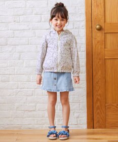 ANY KIDS フード取り外し リバーシブル ブルゾン