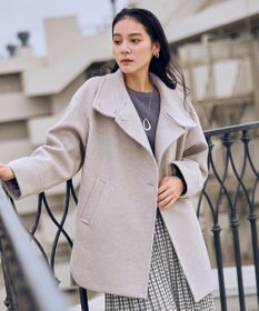 ANY L スタンドコクーンコート