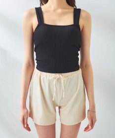OP／FILA 【Ocean Pacific】シワ加工ラッシュガード付き タンキニデザイン水着4点セット