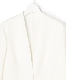 23区 【先行予約】アイアスマットストレッチ ノーカラージャケット