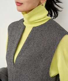 UNFILO カシミヤビスコース ニットタートル