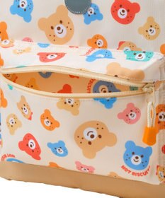 MIKI HOUSE HOT BISCUITS 【Mサイズ】カラフルビーンズ 総柄リュック