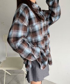 WEGO チェックBIGシャツ