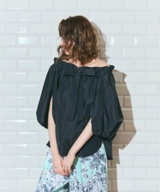 GRACE CONTINENTAL ボリュームスリーブトップ