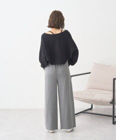 earth music&ecology センターシームタックスウェットパンツ