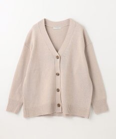 ANY 【洗濯機可】ラムウールVネック カーディガン