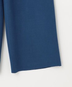 自由区 S 【セットアップ対応・洗える】レーヨンストレッチニットワイド パンツ