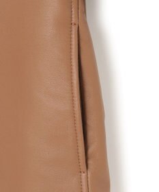 23区 L ラムレザー ステンカラー ジャケット