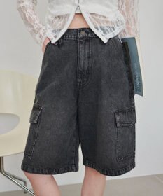 WEGO ヴィンテージウォッシュカーゴハーフパンツ