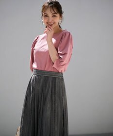 ANY SIS 【接触冷感】美人 ボリュームスリーブ カットソー