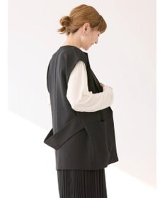 AMERICAN HOLIC ＳＥＴ　ベスト＋ロゴカットプルオーバー