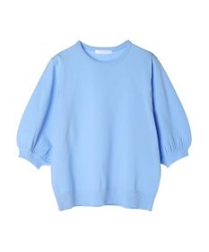 Green Parks パフ５分袖ニットプルオーバー