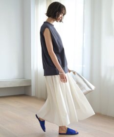 UNFILO スウェットサイドZIPベスト