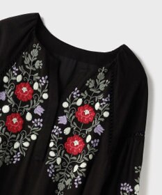 GRACE CONTINENTAL エンブロイダリーカフタンワンピース