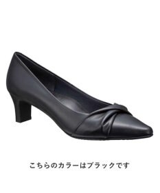 REGAL FOOT COMMUNITY 【ビューフィット】A65Y ドレープデザインパンプス パンプス