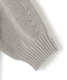 23区 S 【洗える】ルレックスバルキー5分袖 ラメ ニット