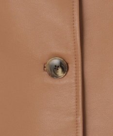 23区 L ラムレザー ステンカラー ジャケット