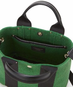 TOPKAPI 【TREASURE TOPKAPI】イタリアンフェルト テープコンビ 2way トートバッグ 2023