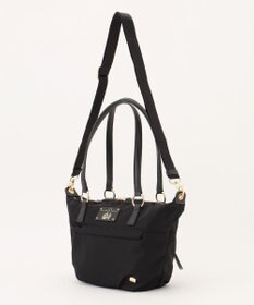 LA BAGAGERIE ウォータープルーフナイロン　2WAYハンドバッグ