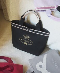 TOCCA 【選べる2種類のデザイン！】MEMORIES OF TOCCA CANVAS TOTE トートバッグ