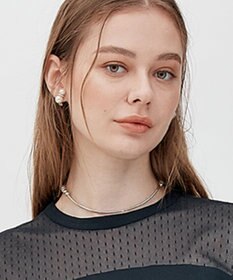 23区 【APPLAUDIR】2WAY パールゴールド ネックレス