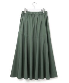 23区 【接触冷感/撥水加工】ストレッチブロード ギャザースカート