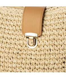 UNBILLION cachecache 差し込みフラップ2wayワンハンドルクロッシェトート