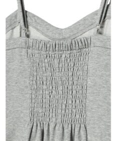 earth music&ecology スウェットキャミワンピース