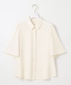 ANY SIS 【洗える】トロミシャツカラー ブラウス